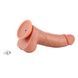 Фалоімітатор для секс-машин Hismith 8.25" Dual-density dildo with veins, система KlicLok SX4010,11 - інтернет-магазин інтимних товарів Squitter