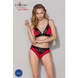 Эластичный топ с кружевом Passion PS001 TOP red-black, size L SO4183 фото 3