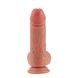 Фалоімітатор для секс-машин Hismith 8.25" Dual-density dildo with veins, система KlicLok SX4010,3 - інтернет-магазин інтимних товарів Squitter