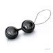 Вагінальні кульки LELO Luna Beads Noir Black, зміщений центр ваги, діаметр 2,9 см, 2х37 г SO8685,1 - інтернет-магазин інтимних товарів Squitter