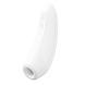 Вакуумний кліторальний стимулятор Satisfyer Curvy 1+ White SO3781,5 - інтернет-магазин інтимних товарів Squitter