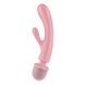 Вібратор-кролик з вібромасажером Satisfyer Triple Lover Pink, 3 мотори SO8790,2 - інтернет-магазин інтимних товарів Squitter