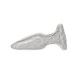 Стеклянная анальная пробка Pillow Talk Fancy Luxurious Glass Anal Plug, ⌀3,1см, вибропуля в подарок SO6833 фото 3