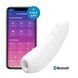 Вакуумний кліторальний стимулятор Satisfyer Curvy 1+ White SO3781,1 - інтернет-магазин інтимних товарів Squitter