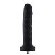 Силиконовый фаллоимитатор для секс-машин Hismith 7.1″ Anal Dildo Black, система KlicLok SO6201 фото 3