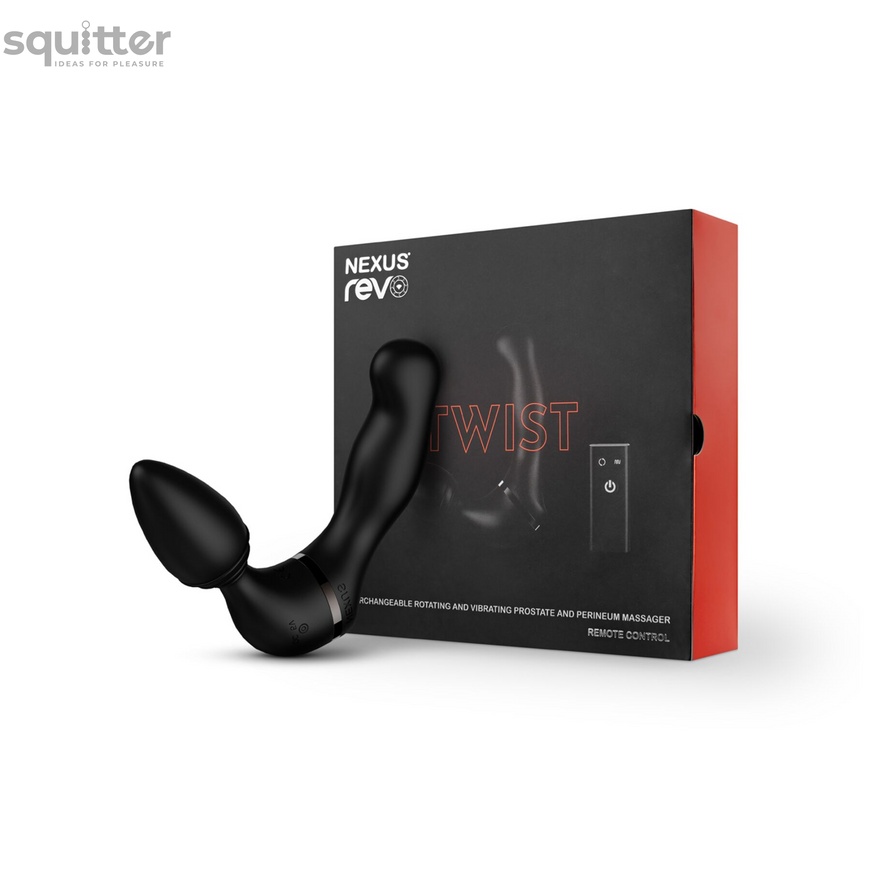 Nexus Revo TWIST 2 in 1 Rotating Prostate Massager and Vibrating Butt Plug SO6636 фото