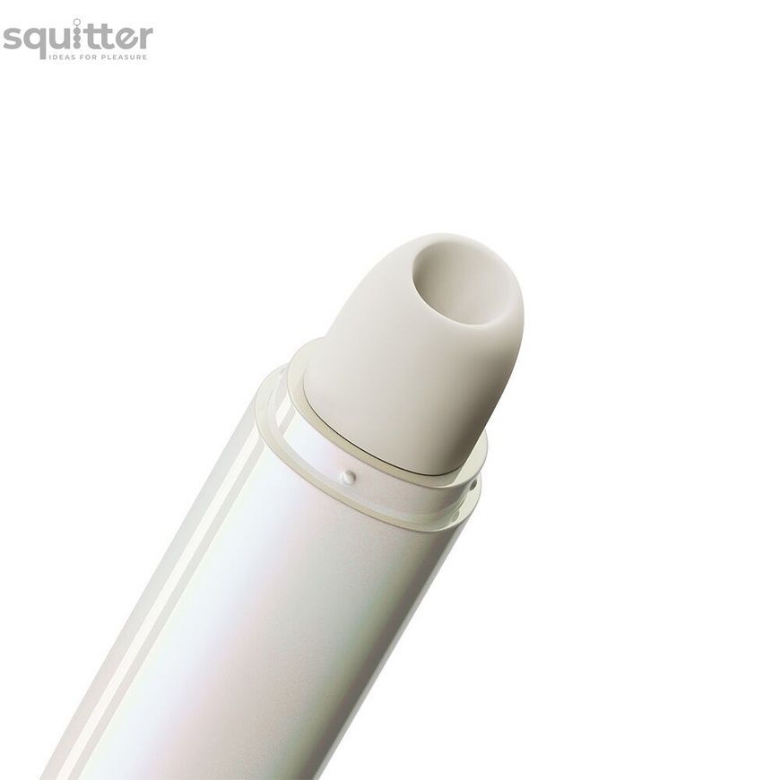 Вакуумний кліторальний стимулятор Zalo Lia Floral White, 3 насадки, 3 режими, різна інтенсивність SX2685 - онлайн-сексшоп Сквітер