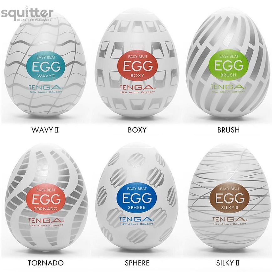 Набор мастурбаторов-яиц Tenga Egg New Standard Pack (6 яиц) SO5493 фото