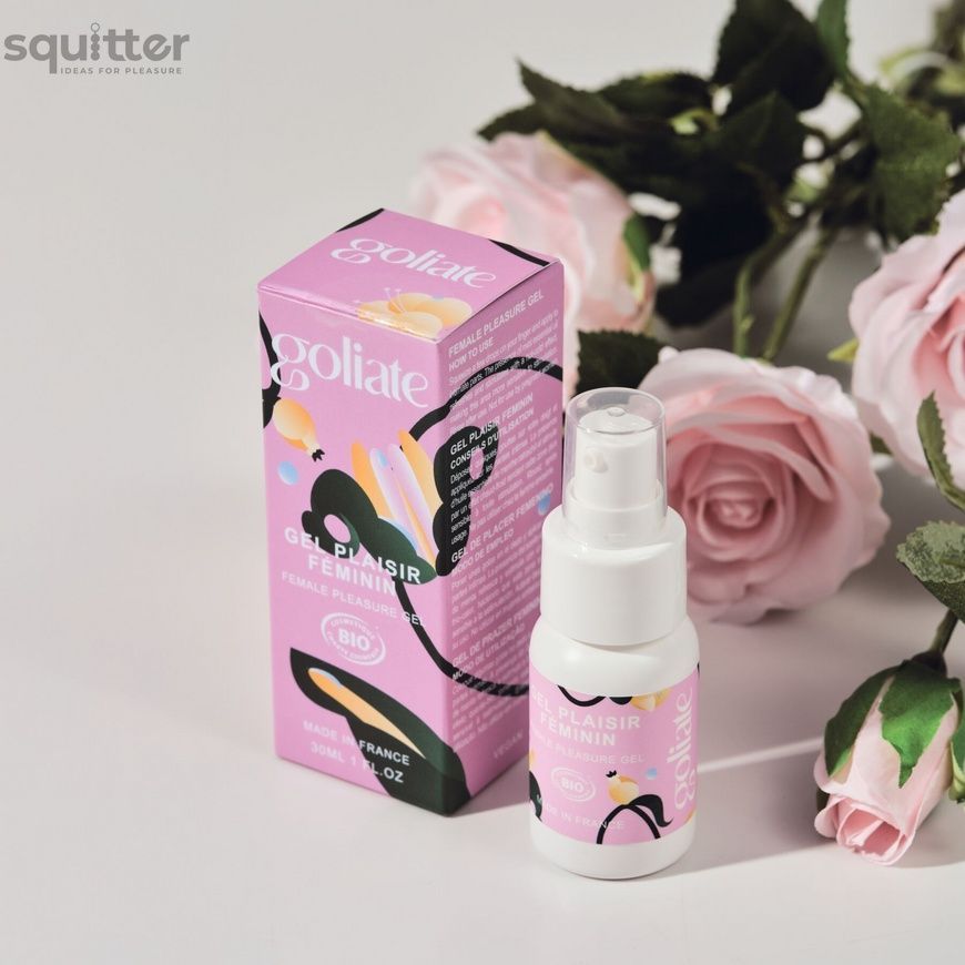 Стимулювальний гель для клітора Goliate Gel Plaisir F&eacute;minin 30 мл, тепло-холод SX3015 - онлайн-сексшоп Сквітер