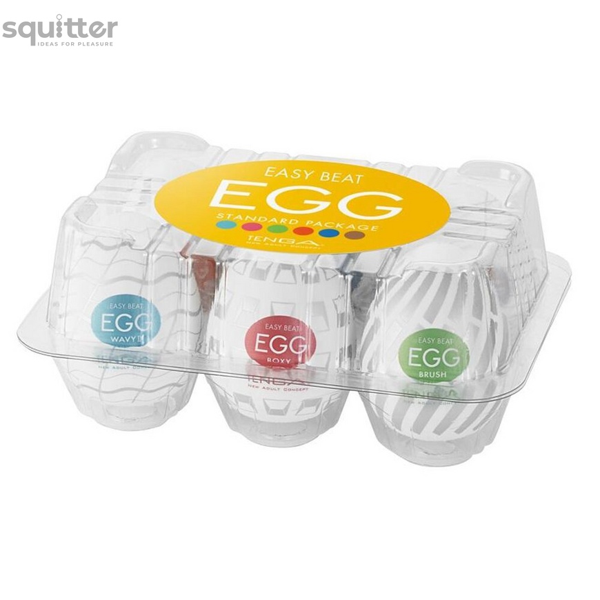 Набор мастурбаторов-яиц Tenga Egg New Standard Pack (6 яиц) SO5493 фото