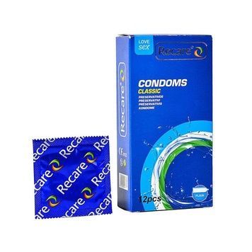 Презервативи Recare Classic Condoms 12 шт, класичні SX3327 - онлайн-сексшоп Сквітер