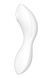 Вакуумный смарт-стимулятор с вибрацией Satisfyer Curvy Trinity 5 (White), управление со смартфонаSO6725,4 - интернет-магазин интимных товаров Squitter