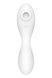 Вакуумный смарт-стимулятор с вибрацией Satisfyer Curvy Trinity 5 (White), управление со смартфонаSO6725,2 - интернет-магазин интимных товаров Squitter