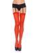 Сексуальні панчохи під підв&rsquo;язки Leg Avenue Sheer Stockings Red, one size SO7980,1 - інтернет-магазин інтимних товарів Squitter