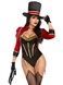 Костюм циркачки Leg Avenue Ravishing Ringmaster Bodysuit L SX2785,1 - інтернет-магазин інтимних товарів Squitter