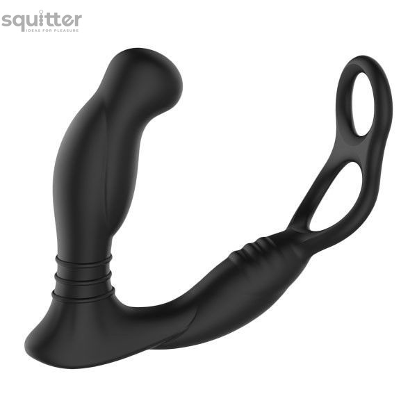 Стимулятор простаты Nexus SIMUL8 Prostate Stimulator с эрекционным кольцом и двумя моторами SO3067 фото