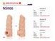 Насадка на член Kokos Nude Sleeve NS 006 S SX4629,4 - інтернет-магазин інтимних товарів Squitter