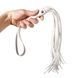 Батіг Flogger Art of Sex, Білий SX2342,3 - інтернет-магазин інтимних товарів Squitter