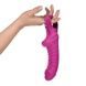 Вібратор для точки G Fun Factory TIGER Magenta, ребристий, підходить для анальної стимуляції SX4306,3 - інтернет-магазин інтимних товарів Squitter