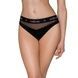Трусики с прозрачной вставкой Passion PS006 PANTIES black, size XLSO4234,1 - интернет-магазин интимных товаров Squitter