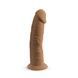 Фалоімітатор SilexD Henry Caramel (MODEL 2 size 7.5in), двошаровий, силікон + Silexpan, діаметр 4,8 см SX3434,3 - інтернет-магазин інтимних товарів Squitter