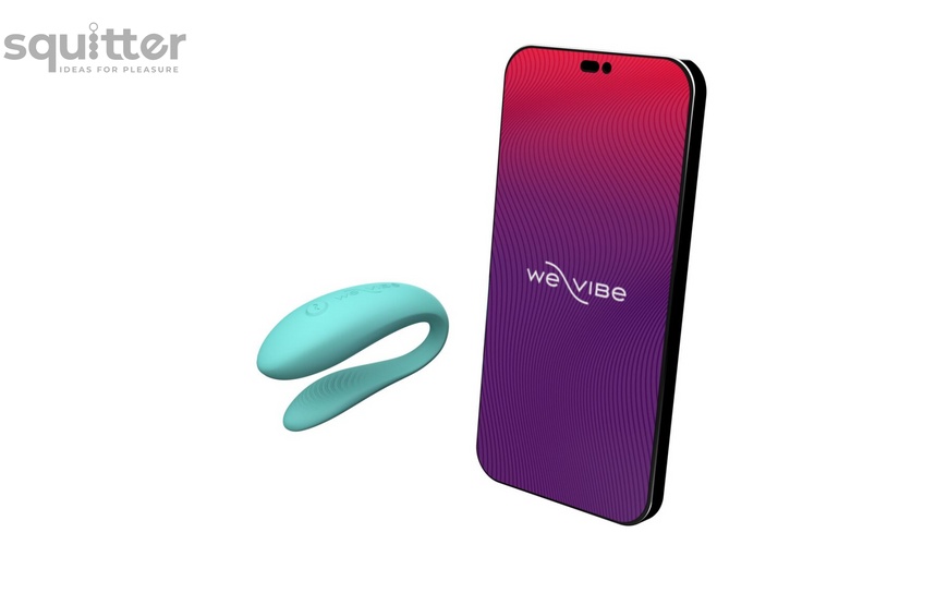 Вібратор We-Vibe SYNC Lite Aqua SO8767 фото