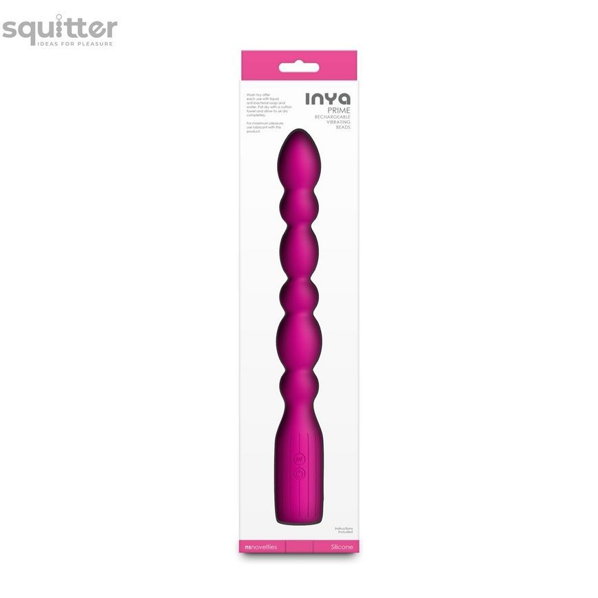 Вібратор NS Novelties INYA - Prime - Pink SX4349 - онлайн-сексшоп Сквітер