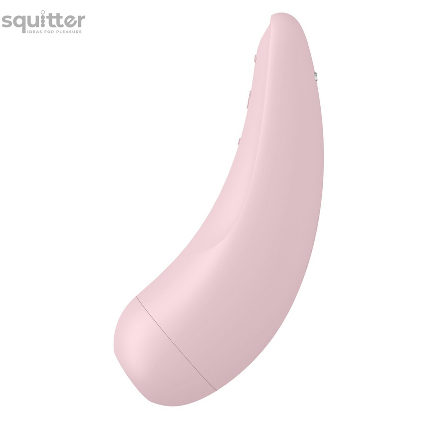 Вакуумний кліторальний стимулятор Satisfyer Curvy 2+ Pink SO3782 фото