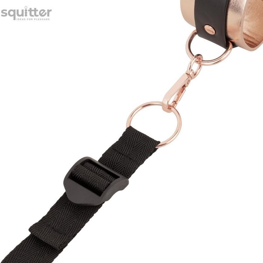 Фіксатор рук і ніг для ліжка Rosy Gold - Under-Mattress Restraint Set SX3911 - онлайн-сексшоп Сквітер