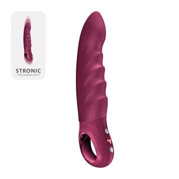 Пульсатор Fun Factory Stronic Deep, Wine Red, 8 режимів роботи, перезаряджуваний SX4248 - онлайн-сексшоп Сквітер