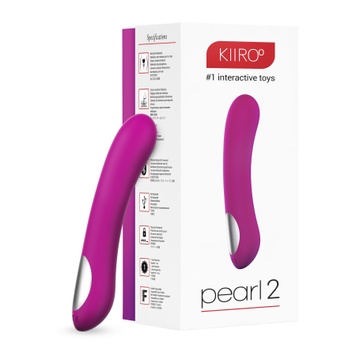 Інтерактивний вібростимулятор точки G Kiiroo Pearl 2 Purple SO2904 фото