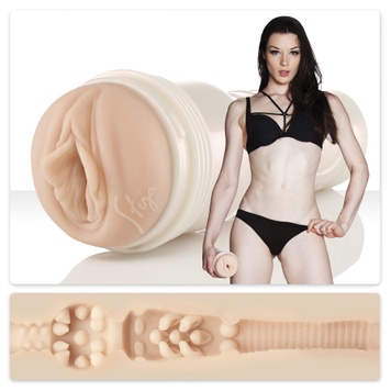 Мастурбатор Fleshlight Girls: Stoya - Destroya, зі зліпка вагіни, дуже ніжний F14667 фото