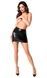 Спідниця Noir Handmade F341 Powerwetlook and lace skirt - 3XL SX2133,6 - інтернет-магазин інтимних товарів Squitter