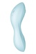 Вакуумний стимулятор із вібрацією Satisfyer Curvy Trinity 5 (Blue) SO6726 фото 5