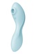 Вакуумний стимулятор із вібрацією Satisfyer Curvy Trinity 5 (Blue) SO6726 фото 3