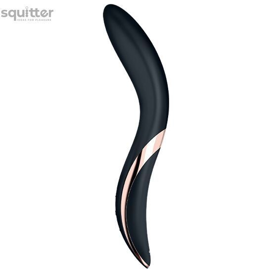 Вибратор с жемчужной стимуляцией точки G Satisfyer Rrrolling Explosion Black SO6074 - онлайн-сексшоп Сквитер