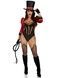 Костюм циркачки Leg Avenue Ravishing Ringmaster Bodysuit M SX2786,4 - інтернет-магазин інтимних товарів Squitter