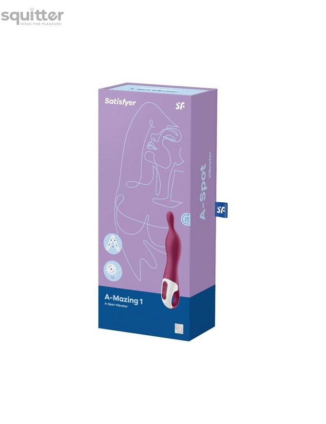 Вібратор для точки А Satisfyer A-Mazing 1 Berry SO6122 фото