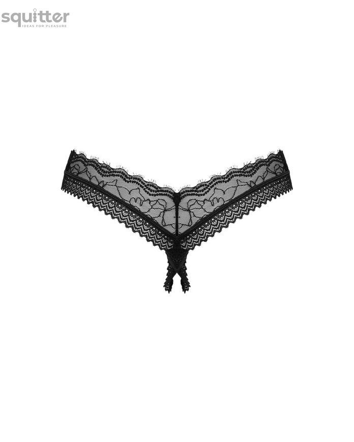 Трусики Obsessive Medilla crotchless thong M/L SO9062 - онлайн-сексшоп Сквітер