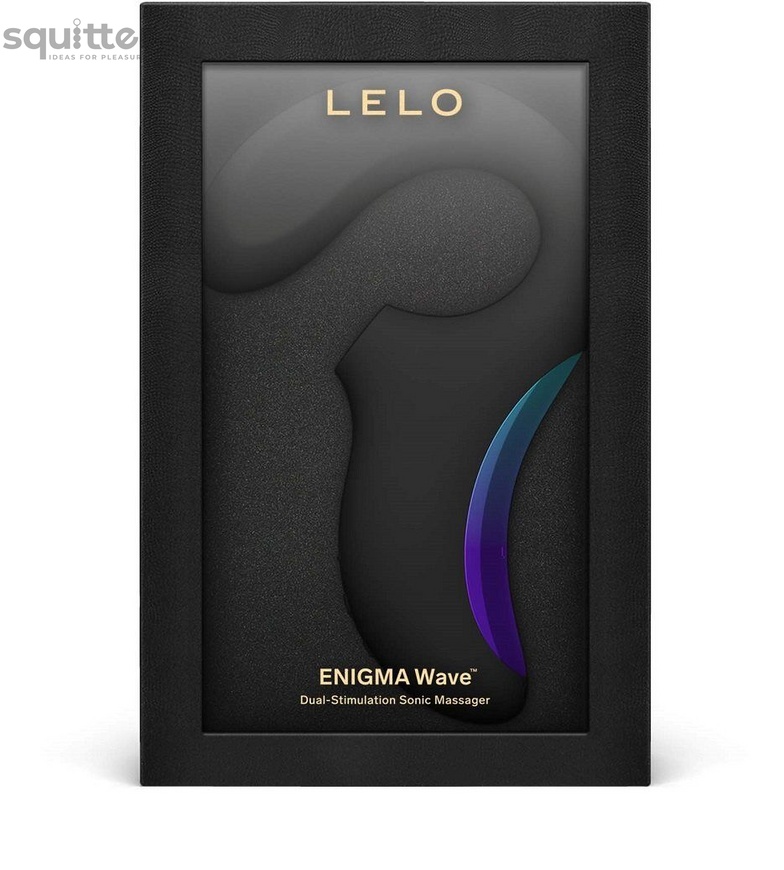 Кліторально-вагінальний звуковий стимулятор LELO Enigma WAVE Black SX0687 фото