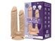 Подвійний фалоімітатор з вібрацією SilexD Double Gusto Vibro Flesh (Model 1 size 8" & 7") + LRS, діаметр 4,5 см та 3,7 см SO8209,1 - інтернет-магазин інтимних товарів Squitter