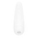 Вакуумный клиторальный стимулятор Satisfyer Curvy 2+ White с управлением через интернетSO3783,3 - интернет-магазин интимных товаров Squitter