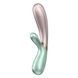 Смарт вібратор-кролик із підігрівом Satisfyer Hot Lover Green SO5542,1 - інтернет-магазин інтимних товарів Squitter