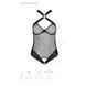 Сетчатый боди с халтером Amanda Body black S/M - PassionSO5316,5 - интернет-магазин интимных товаров Squitter