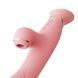 Вібратор з підігрівом та вакуумною стимуляцією клітора Zalo - ROSE Vibrator Strawberry Pink SO6680,4 - інтернет-магазин інтимних товарів Squitter