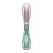 Смарт вібратор-кролик із підігрівом Satisfyer Hot Lover Green SO5542,5 - інтернет-магазин інтимних товарів Squitter