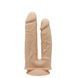 Подвійний фалоімітатор з вібрацією SilexD Double Gusto Vibro Flesh (Model 1 size 8" & 7") + LRS, діаметр 4,5 см та 3,7 см SO8209,2 - інтернет-магазин інтимних товарів Squitter