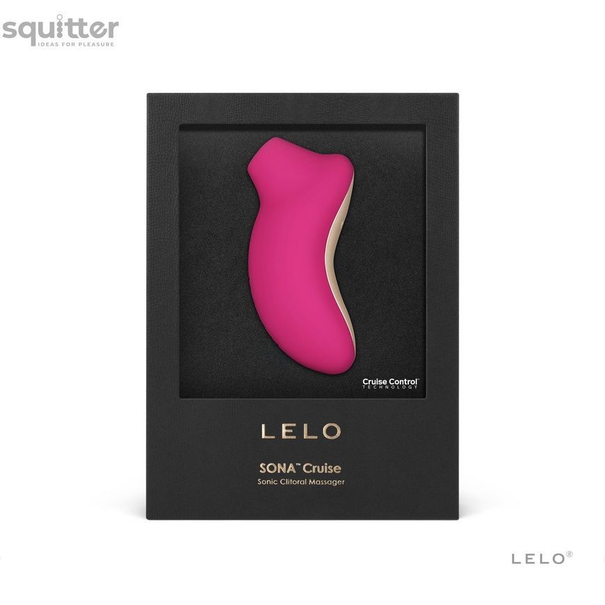 Звуковой стимулятор LELO SONA Cruise Cerise SO8108 - онлайн-сексшоп Сквитер