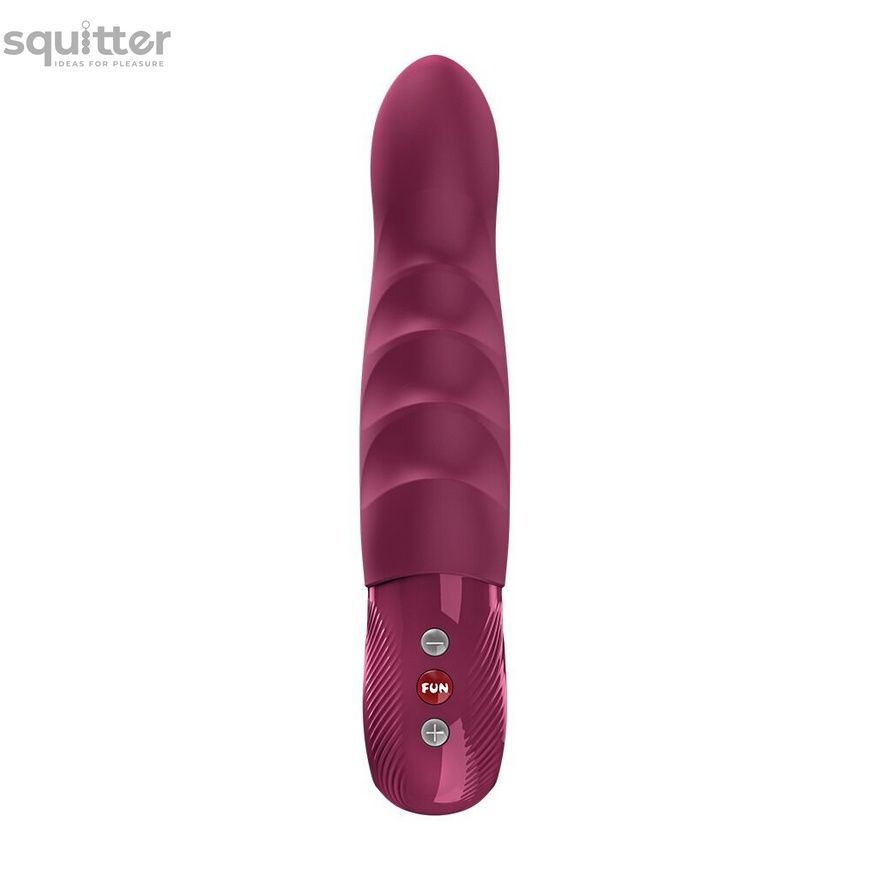 Пульсатор Fun Factory Stronic Deep, Wine Red, 8 режимів роботи, перезаряджуваний SX4248 - онлайн-сексшоп Сквітер