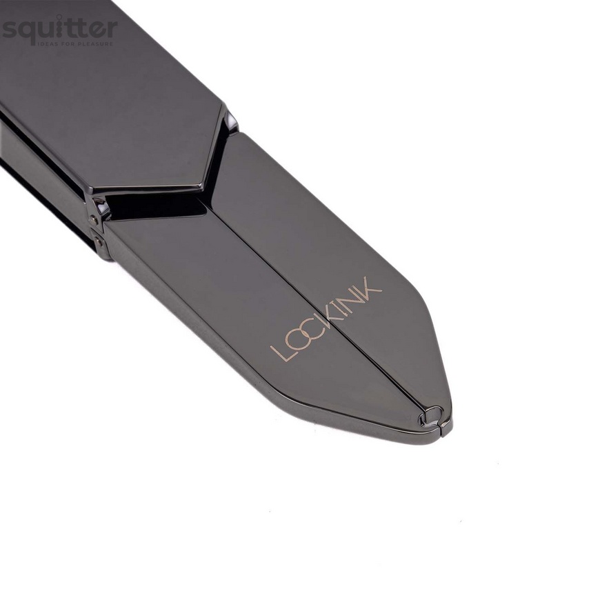 Регульована шльопалка LOCKINK Adjustable Slapper for Impact Play - Black SX0831 фото